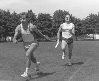 John Mason handing over to Roger Thetford